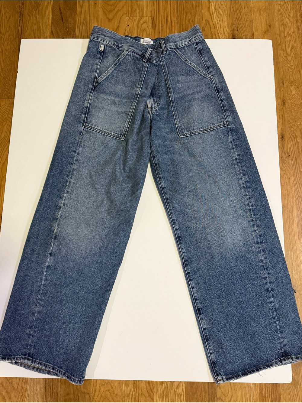 Citizens of Humanity Ines Utility Trouser Jeans - Size 27 - Picture 4 of 14